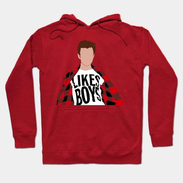 Kurt Hummel Hoodie by sadieillust